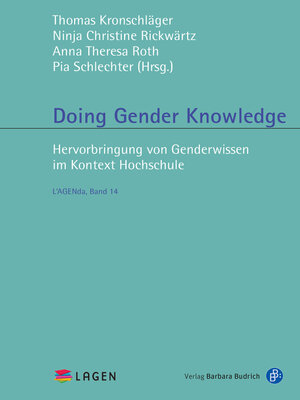 cover image of Doing Gender Knowledge